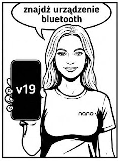 Tesla nano krok 3 — parowanie Bluetooth z telefonem